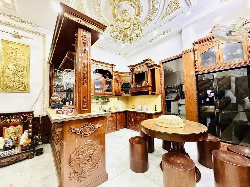 Biệt thự gò vấp, 1 đời chủ trong khu biệt thự osimi, an lộc nguyễn oanh, 250m2, 16.2x15m, 4t + hầm