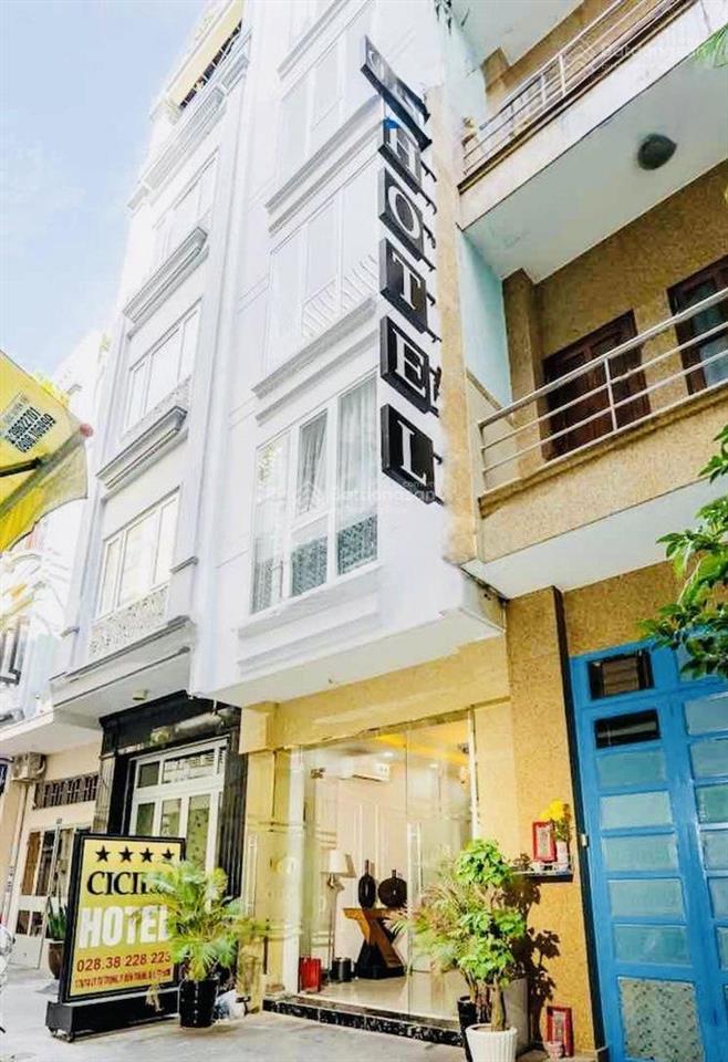 Khách sạn khu chợ bến thành, gần new world, lê thánh tôn, lê lợi, 60m2, 5t, 10p, khai thác 200tr/th