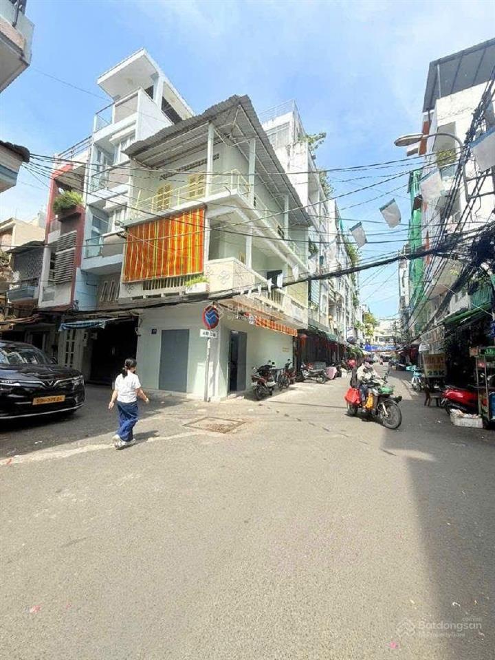 ( quận 4 ) bán nhà lô góc 2 mặt tiền đường số kinh doanh sầm uất ngang 4m2  chỉ 7,1 tỷ