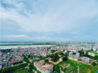 Bán 2pn 2vs 82m view sông hồng, cầu nhật tân tại sunshine riverside. thiết kế vuông, đẹp. sẵn sổ