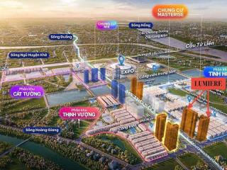 Cần nhượng lại căn studio 29,7m2 toà b1 chung cư lumiere prime hills cổ loa, của cđt masterise home