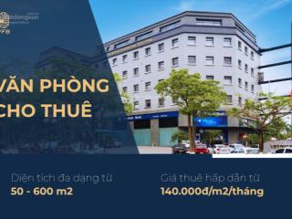 Diện tích văn phòng đa dạng từ 50  600m², phù hợp với nhu cầu của mọi doanh nghiệp