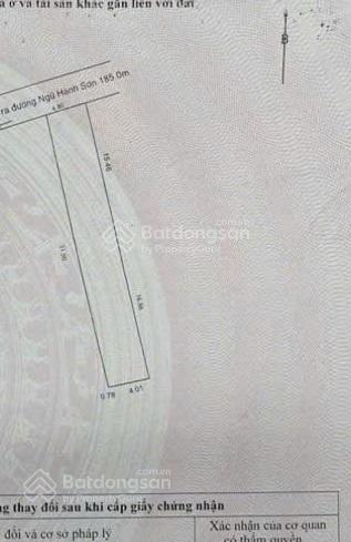 Vip biển! bán cặp đất tặng nhà 320m2 61,69 tỷ  mt đỗ bá  q.ngũ hành sơn