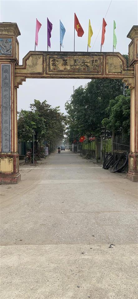 Bán đất tại nguyễn ý, hồng vân, thường tín, hà nội