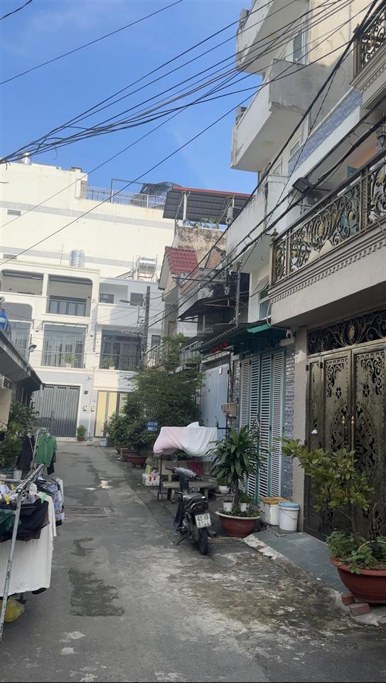 Bán nhà c4 54m2 hẻm xe hơi thông 6m, nguyễn văn lượng p.10