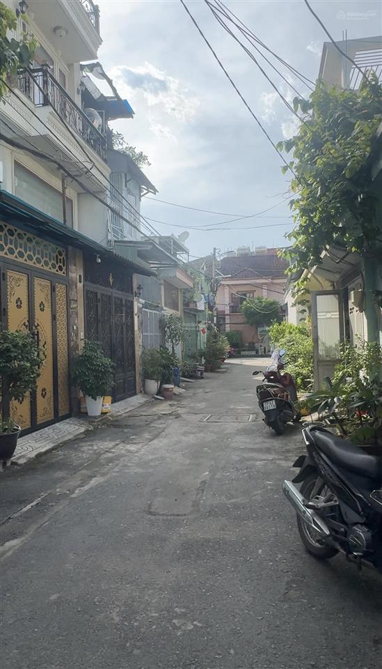 Bán nhà c4 54m2 hẻm xe hơi thông 6m, nguyễn văn lượng p.10