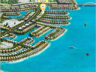 Hàng đẹp dễ thanh khoản  bán biệt thự liền kề vịnh tiên vinhomes green paradise cần giờ, hướng nam