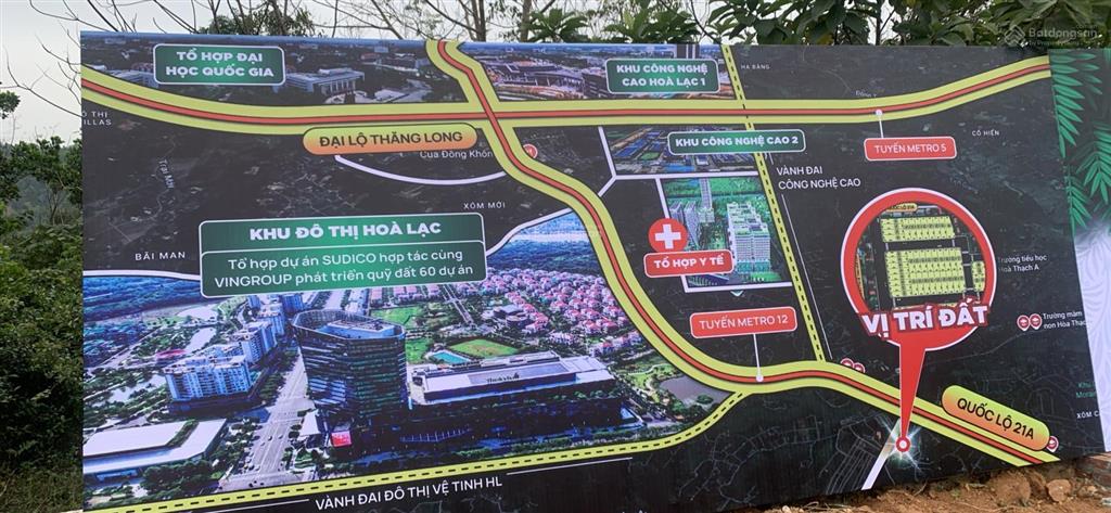 Bán đất tại (hòa thạch), xã phú cát, quốc oai, hà nội. chỉ 2,5 tỷ, 103.7m2. 0977 514 ***