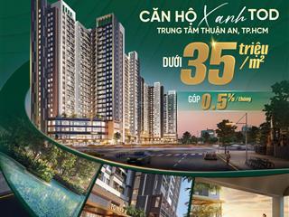 Căn hộ dưới 35tr/m2 độc quyền the emerald garden view, trung tâm thành phố hcm