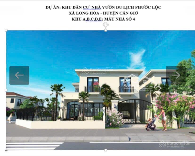 Bán nền biệt thự 432m2 nhà vườn phước lộc giá hấp dẫn