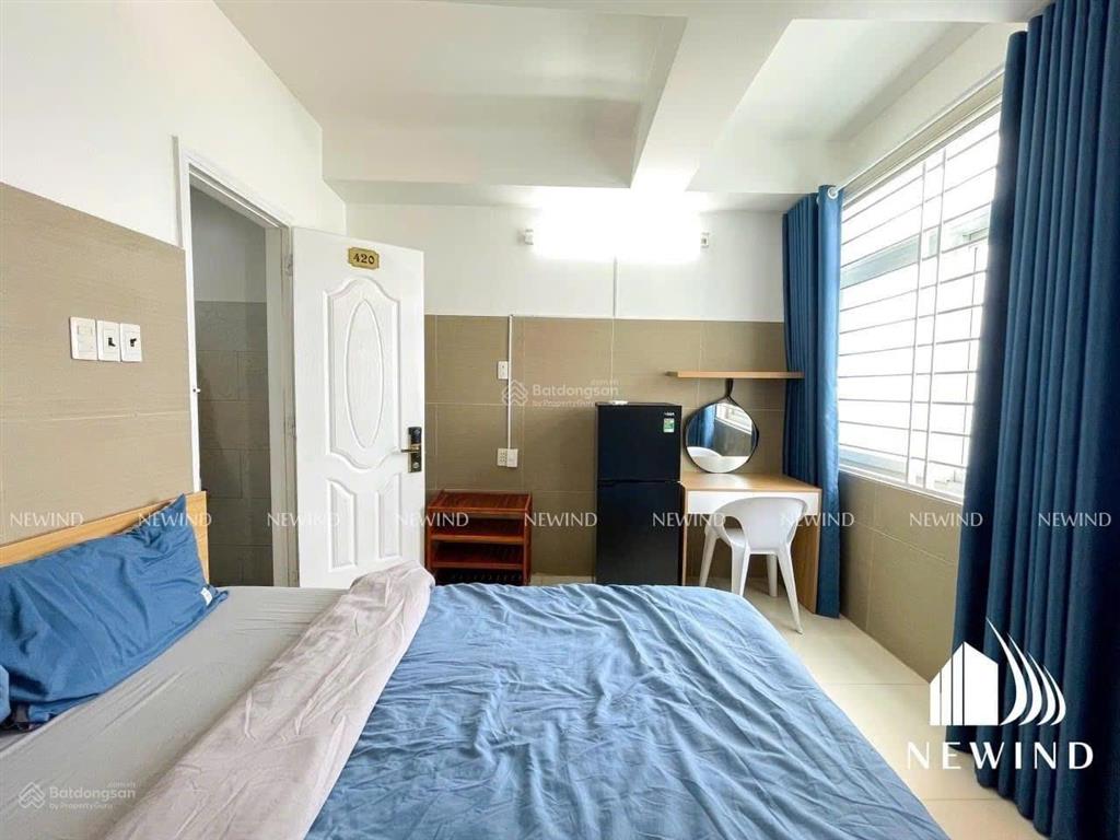 Cho thuê chdv mini fnt cao cấp mg riêng bancon to gần đh tdt  rmit  lotte dễ đi q4 q1 q5