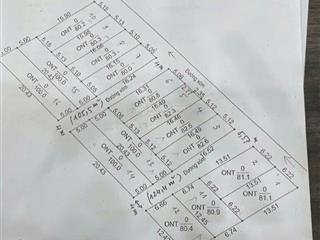 Bán miếng đất thổ cư với diện tích 80m