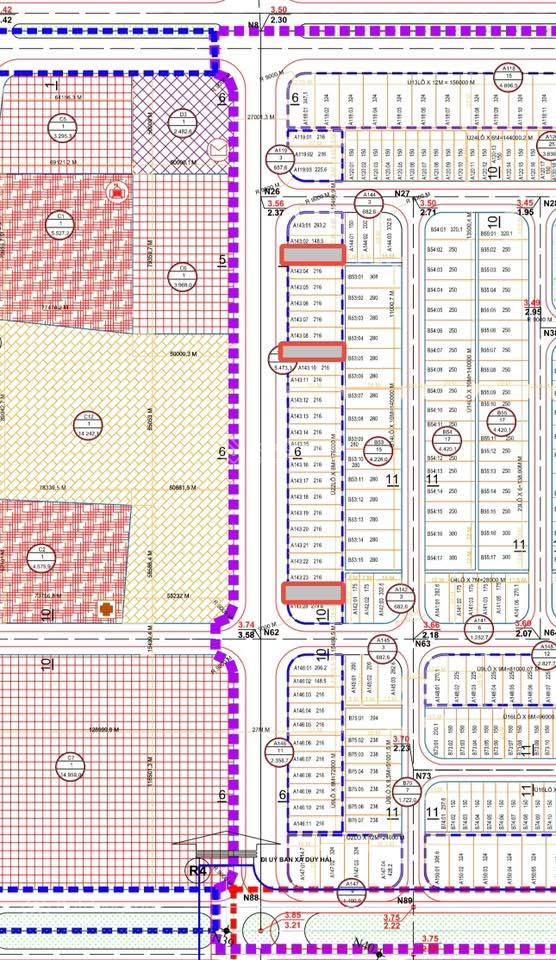 Đường 27m đối diện khu trung tâm hành chính xã duy hải