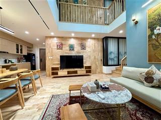 Căn hộ mezza thông trần tòa khoáng nóng landmark ecopark