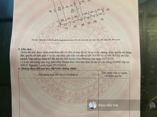 Cơ hội đầu tư đất 2 mặt tiền tại trung châu a, đan phượng, hà nội, 56.8m² sổ đỏ riêng, ô tô đỗ cửa