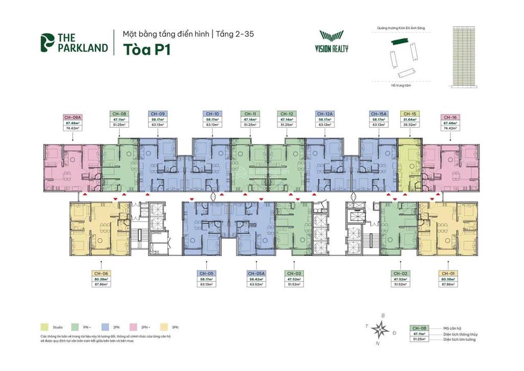 Tài chính 500tr sở hữu ngay căn hộ 1pn+ 47m2, tiện ích all in one dự án của chủ đầu tư mik group