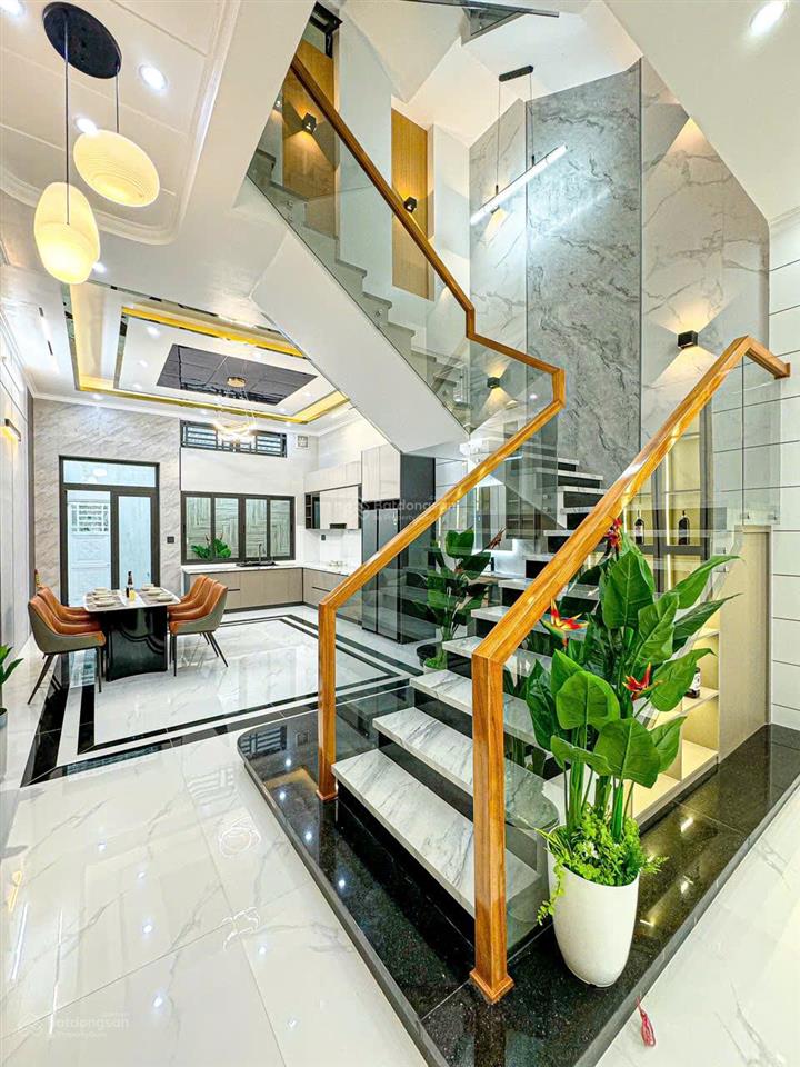 Siêu phẩm p5, nguyễn văn nghi gò vấp 48m2  nhà mới, kv an ninh hẻm ô tô đỗ cửa. 4 tỷ 6 tl