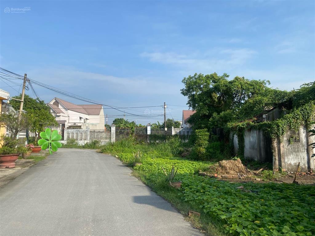 Bán lô (12m x 33m) 100% thổ cư mặt tiền đường, gần chợ tân thạnh đông, vuông vức đẹp dân cư đông