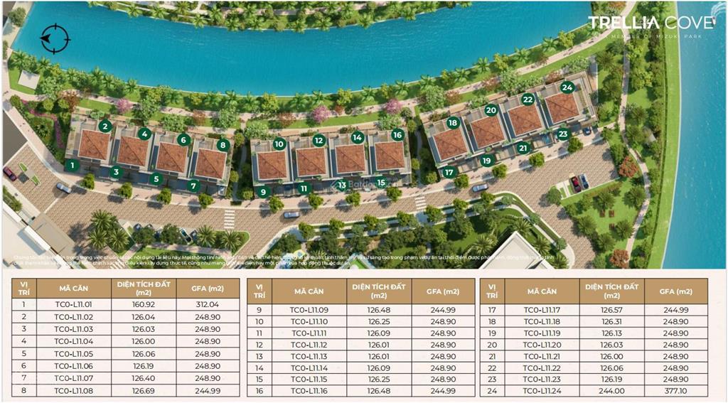 Mizuki park  nhà phố kênh đào dt đất 6 x 21m, dtxd 248,9m2  mua trực tiếp cđt  nhận nhà 11/2026