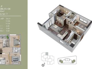 Bán cc 2pn, 2wc, 84m2 ở udic westlake, 8,2 tỷ giá ưu đãi, tây hồ, hn