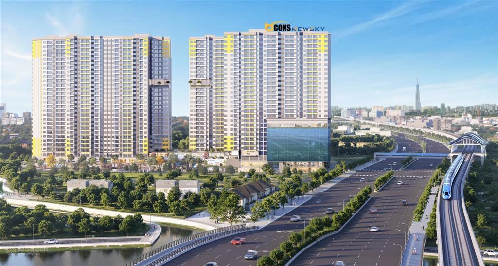 Điểm rơi hạ tầng  ngay trạm metro  bcons newsky  mặt tiền ql13  hàng trực tiếp cđt bcons