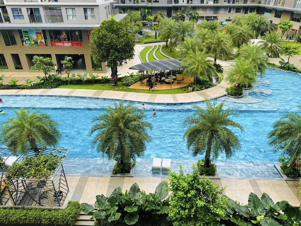 Sổ hồng bán căn 59m2 2pn 2wc  view hồ bơi tháp vip d  sẵn gói nội thất westgate   0899 996 ***