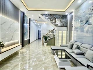 Chỉ 4.85 tỷ có ngay nhà mới, dt 4.5x20m  tặng nội thất  hxh thông sát mặt tiền  thạnh lộc, q12