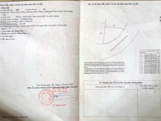 Chính chủ bán lô đất đoàn trần nghiệp, vĩnh phước, nha trang, tiện ích đầy đủ