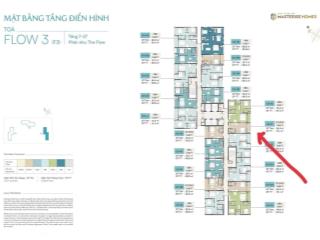 Tồn 1 căn stu masteri ocp3  era landmark  đông nam toà flow 3 bán không chênh. cọc thẳng đại lý