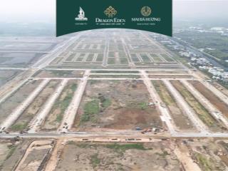 Đất nền sổ đỏ  625tr cam kết lời thêm 200tr  dragon eden kdc mới bến lức  long an