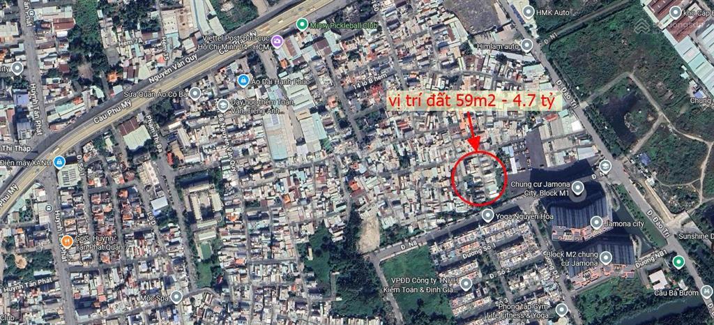 Bán đất đẹp kdc hiện hữu tại nguyễn văn quỳ, q. 7  4,7 tỷ, 59m2, shr mới 2025, nhiều tiện ích