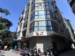 Bán nhà lô góc 7t thang máy đối diện chung cư, kđt ngô thì nhậm  45m2 x 12m vỉa hè kinh doanh