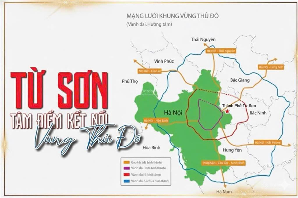 Đất tam giác kim cương phù khê kết nối 2 giai đoạn chốt nhanh