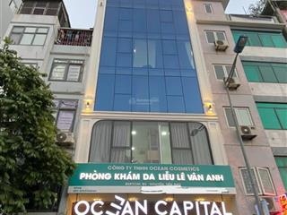 Bán tòa văn phòng mặt phố nguyễn khang 85m2x8t thang máy, 69 tỷ vỉa hè, ở kết hợp kinh doanh đỉnh