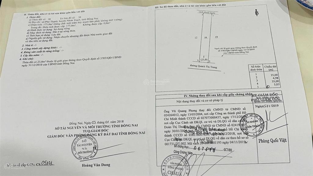 Đầu tư mặt tiền quách thị trang | 175m2 ( 5*35m ) 5.5 tỷ | kết nối cầu cát lái/vành đai 3 | giá tốt