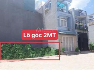 Lô góc 2 mặt tiền đường số 6 long trường