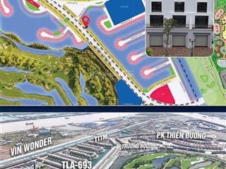 [hàng hiếm còn sót] căn shophouse 90m2 chỉ với 10,9 tỷ tại dự án vinhomes royal island