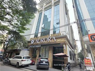 (lô góc hai mặt tiền) tòa 8t ngõ 106 hoàng quốc việt 3 ô tô tránh vỉa hè siêu rộng sẵn hđ 100tr/t