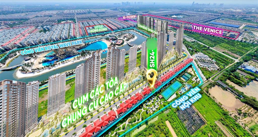 Bán shophouse 2 mặt tiền đối diện sảnh chung cư lumier masterise tiềm năng kinh doanh bậc nhất