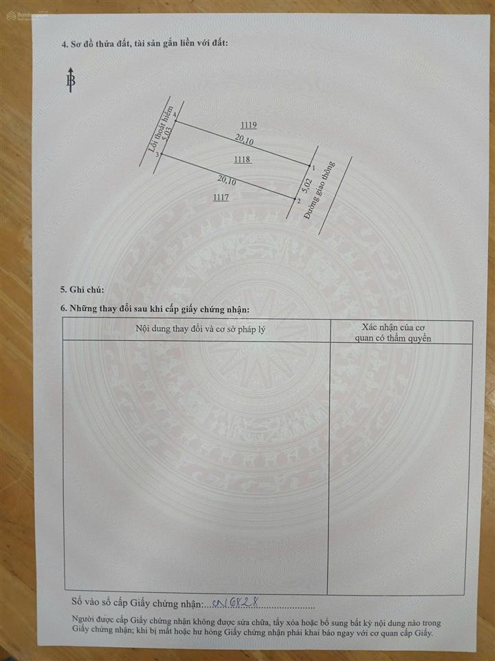 Tôi cần bán gấp lô đất đông nam công viên khu 2.