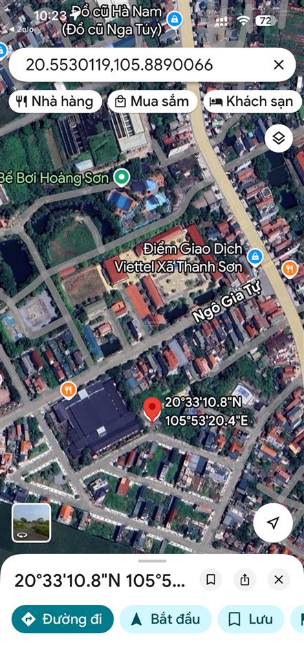 Bán lô đất 4 mặt thoáng chính chủ tại tổ 7 phường lê hồng phong phủ lý hà nam