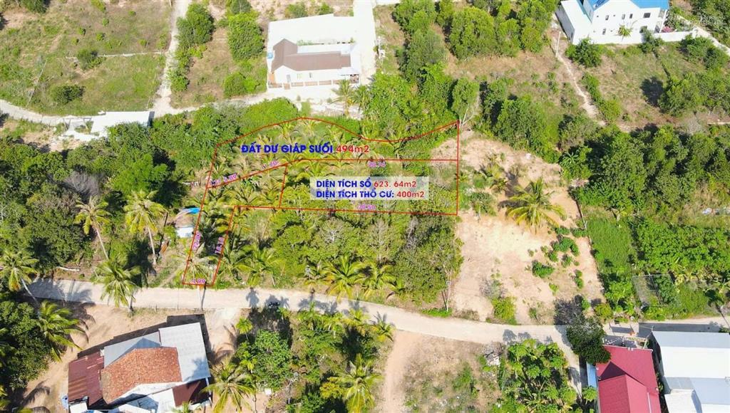 Bán gấp đất vườn suối phú quốc hơn 1.100m2, giá chỉ 4 tỷ 5