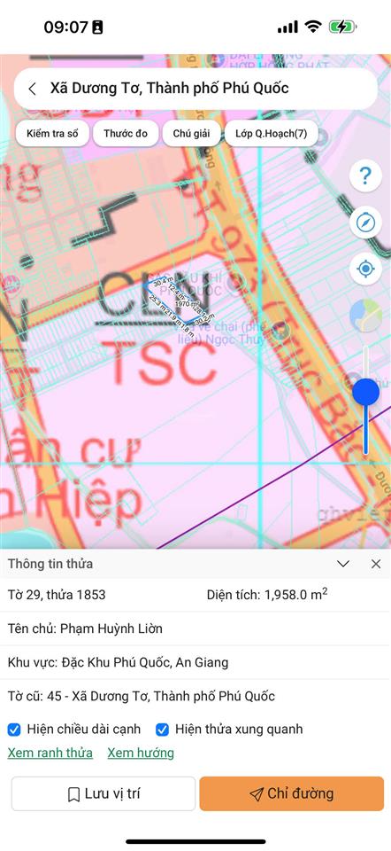 Đất cln suối đá, dương tơ, phú quốc