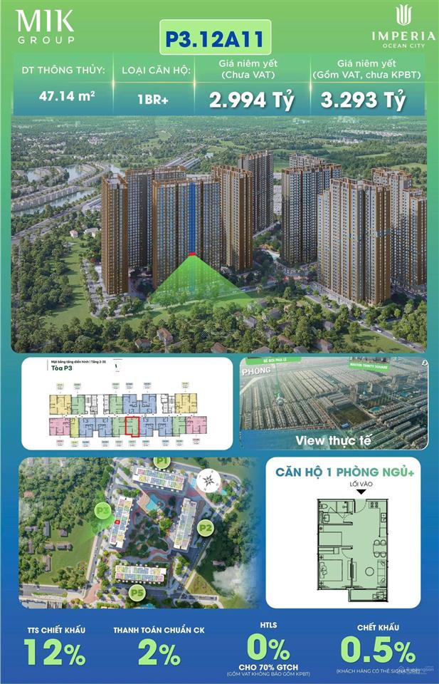 Bán 1n+ the parkland ocean park 2