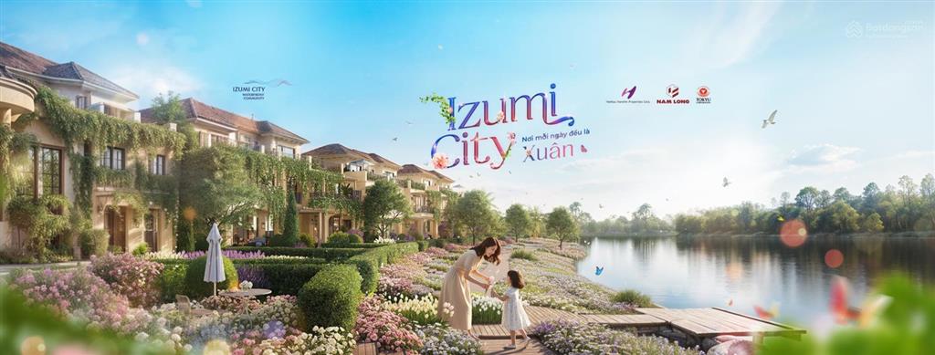 Duy nhất 1 căn biệt thự song lập "góc" có bến du thuyền riêng tại izumi canaria, thanh toán chỉ 10%