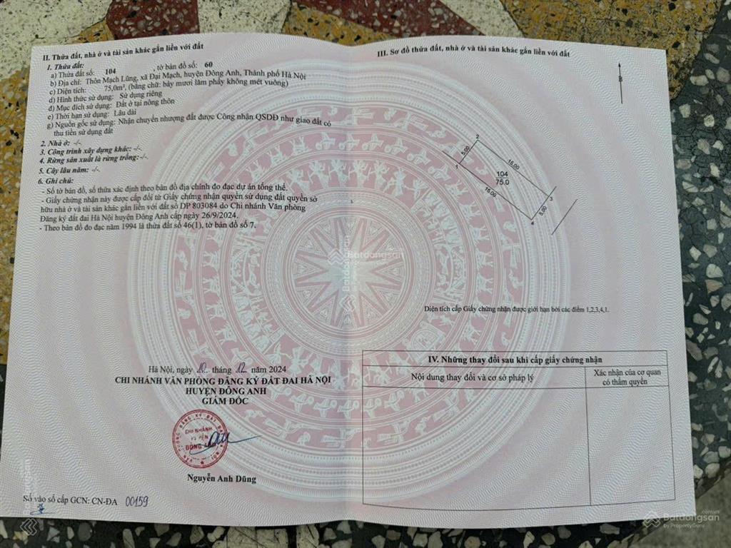 Bán nhà 4 tầng đầu cầu thượng cát, đại mạch, đông anh