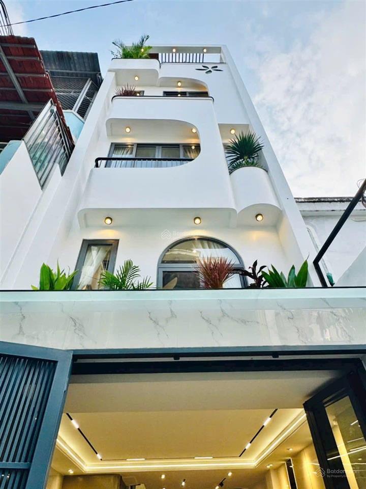 Cực hiếm 3 tỷ 860 nhà 48m2  đường huỳnh đình hai, p24, bình thạnh. xây 4 tầng, hẻm 5m, sổ riêng