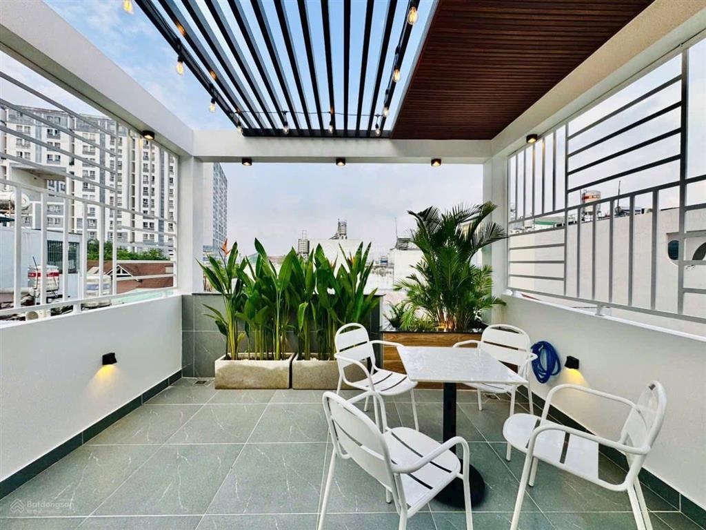 Cực hiếm 3 tỷ 860 nhà 48m2  đường huỳnh đình hai, p24, bình thạnh. xây 4 tầng, hẻm 5m, sổ riêng
