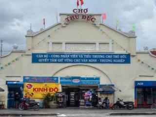 Lô góc mặt tiền chợ thủ đức  hồ văn tư  kinh doanh sầm uất  140m2  3 tầng  6pn