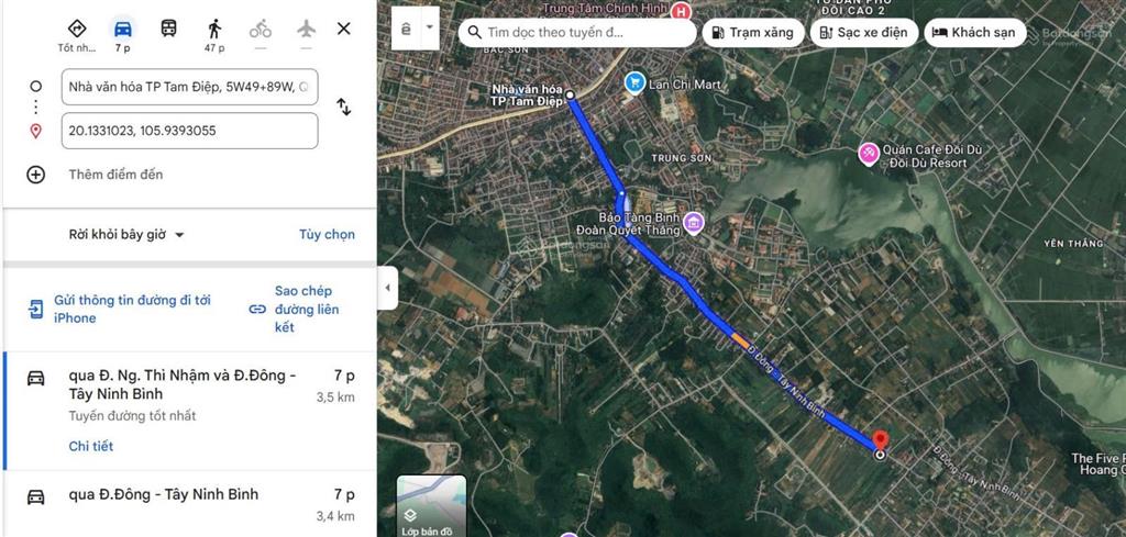 Bán đất 100m2 tại xã đông sơn, tam điệp, ninh bình, giá tốt 2,15 tỷ